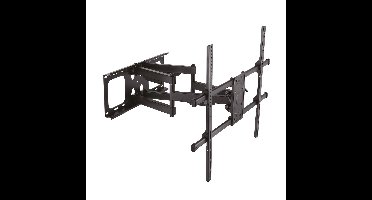 VALUE TV-muurbeugel, flexibel, zwart