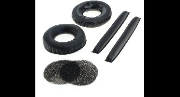 OTB Ohrpolster Set Kunstleder kompatibel zu Sennheiser HD25 / HD25-1 II / PC150 / PC151 / PC155