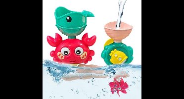 Badspeelgoed voor peuters, 1-3 jaar badspeelgoed voor baby's, spetterspeelgoed, badspeelgoed voor jongens en meisjes, sensorische cadeaus voor kinderen