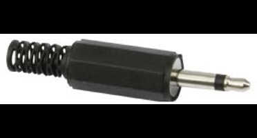 S-IMPULS jackplug, 3,5 mm, mono, kunststof, kabelontlasting