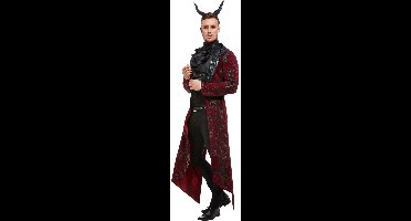 Smiffys - Deluxe Devil Costume - XL - Rood