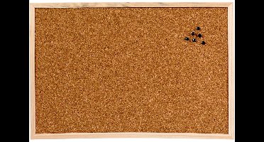 Prikbord - Kurk - 58 x 39 cm