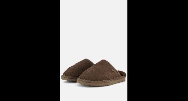 Warmbat Classic Unisex Suede Heren Sloffen - Pebble