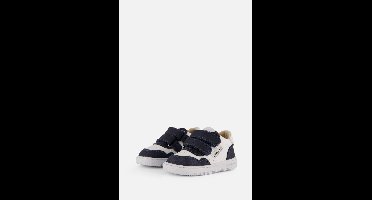 Shoesme wit-donkerblauw sneaker