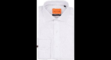 Suitable Overhemd Linnen Wit - Maat 40 - Heren - Overhemden Formeel