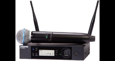 Shure GLXD24R+E/B58-Z4 - Draadloos systeem met hand-held