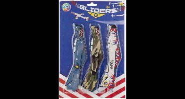 Vliegtuigjes Foam, Set van 3