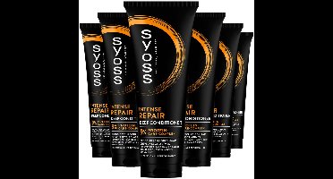 Syoss Repair - Conditioner - Prachtig en Gezond Haar - Versterkt Het Haar - Zacht en Makkelijk Doorkambaar - Droog en Baschadigd Haar - Voordeelverpakking - 6x250 ml