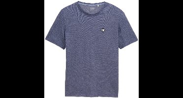 Tom Tailor - T-shirt - Heren - M - Blauw - Katoen - 1046732