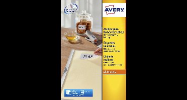 Avery Etiketten Zweckform 63,5 X 46,6 Mm Fsc-papier 450 Stuks
