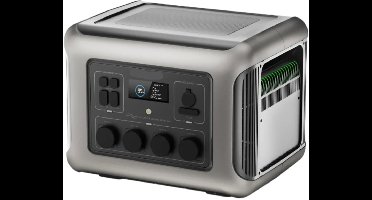 Powerstation - Generator - Aggregaat - Powerbank - Draagbare - 2016Wh - LiFePO4 Batterij - met 2500W AC Uitgang – Uitbreidbaar tot 20kWh voor Binnen en Buiten