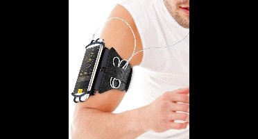 New Age Devi - Hardlooparmband Telefoonhouder Universeel Verstelbaar Sport-accessoires Blauw