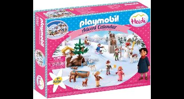 Playmobil Adventkalender Heidi's Winter Wereld Pret