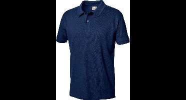 SIR SAFETY PIQUET Korte mouw Werkpolo HEREN Donkerblauw - 100% Katoen - 180 g/m² - Dubbel Gestikt