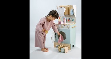 Tender Leaf speelgoed wasmachine - houten speelgoed voor kinderen.
