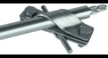 DEHN 620915 AS S TE 20 7.10 FL40 V4A Aansluitklem 7.3 kA