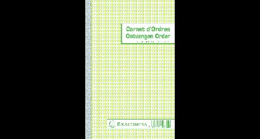 Exacompta 10x Orderboekje 21x13,5cm 50 bladen zelfkopiërend dupli Tweetalig - - 53100X