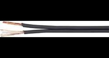 BKL Electronic 1106001/25 Audiokabel 2 x 0.14 mm² Zwart 25 m