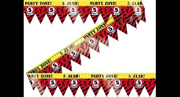 Paper Dreams Markeerlint 5 Jaar 12 Meter Rood/geel