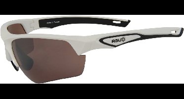 AGU Medina HD Fietsbril - Wit - Incl. verwisselbare glazen
