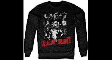 DC Comics Suicide Squad Sweater/trui -S- Suicide Squad Zwart