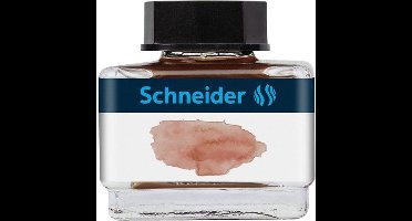 Schneider inktpotje - inhoud 15ml - pastel Cognac - S-6937