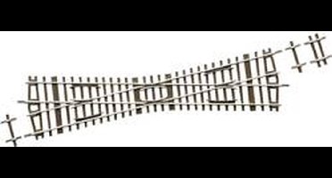 H0 Roco RocoLine (zonder ballastbed) 42497 Kruising 230 mm 1 stuk(s)