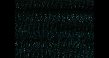 Chenilledraad Folia 50cm lang - 10 stuks zwart