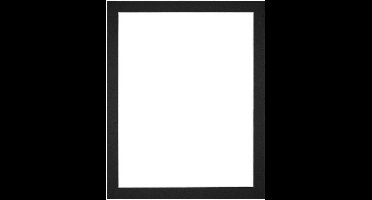 Passe-Partout Fotomaat 55x65 cm - Lijstmaat 60x70 cm - Zwart - Museumkarton - Fotolijst niet inbegrepen