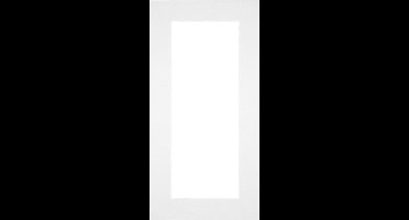 Passe-Partout Fotomaat 40x60 cm - Lijstmaat 45x80 cm - Wit - Museumkarton - Fotolijst niet inbegrepen