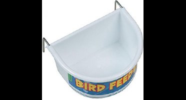 Happy Pet Voerbak Half Rond - SMALL 7.5X5.5X3.5 CM