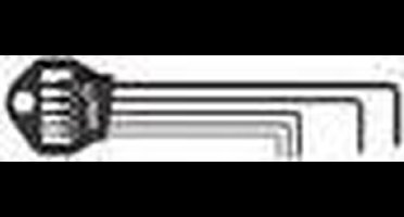 Wiha Stiftsleutelset in Classic houder zeskant 6-delig chemisch gezwart - 06382