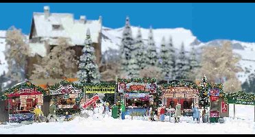 Busch - Weihnachtsmarkt H0 (Bu1059)
