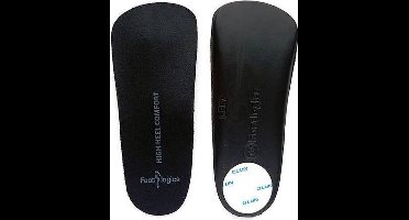 Footlogics High Heel Inlegzolen - XS - Zwart