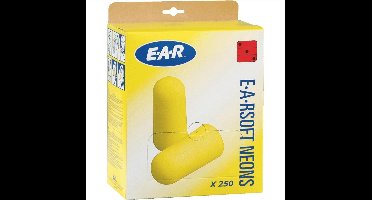 EAR Soft Yellow Neons - oordoppen - 250 paar -
