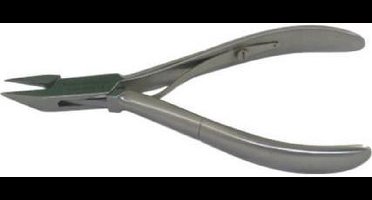 Hoektang Medipharchem - RVS - Scherpe tang waarmee nauwkeurig kan worden geknipt - Rechte bek met spitse punten