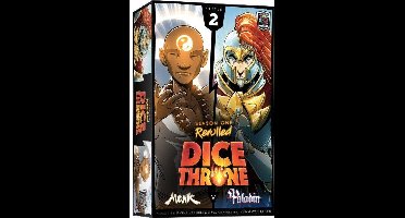 Dice Throne S1 ReRolled Monk vs Paladin Dobbelspel - EN
