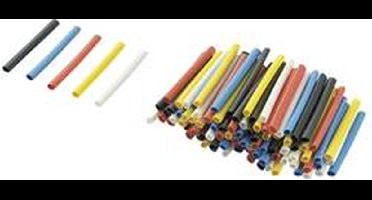 TRU COMPONENTS 1571319 Krimpkous assortiment Bont 2.40 mm 1.20 mm Krimpverhouding:2:1 125 stuk(s)