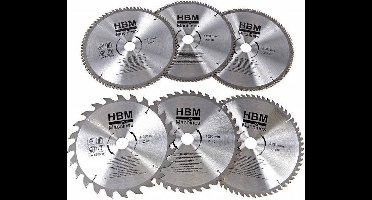HBM 250 mm HM cirkelzaagblad met 120 tanden