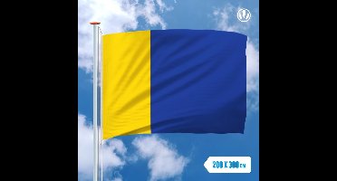 Vlaggenclub Vlag Uden - Mastvlag 200x300cm - Duurzaam glanspoly voor buiten