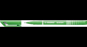 STABILO SENSOR - Fineliner 0,3 mm - Licht Groen - per stuk