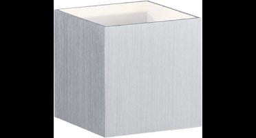 OSRAM - LED Wandlamp - Torna Loacy - 4W - Warm Wit 3000K - Vierkant - Mat Grijs - Aluminium