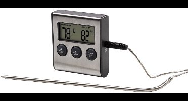 Xavax Digitale Vleesthermometer Met Timer Bedrade Sensor