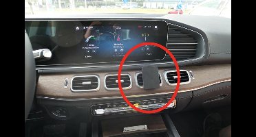 Brodit ProClip houder geschikt voor Mercedes Benz GLE-Klasse 2019 - / GLS-Klasse 2020 - Center Mount