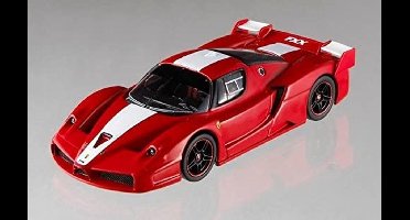 Ferrari FXX 1:43 Hot Wheels Elite Rood / Wit N5605