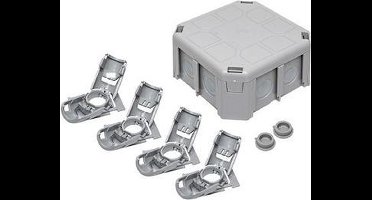 ABB HAF kabeldoos IP65 waterdicht incl. 4 vergrendelingen m. barcodelabel