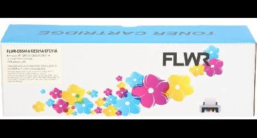 FLWR - Toner / 128 / Cyaan - Geschikt voor HP