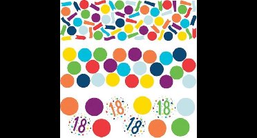 Amscan Confetti 18 Confetti Birthday 34 Gram Papier
