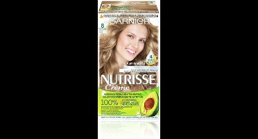 Garnier Nutrisse Crème Haarverf - 80 Natuurlijk Lichtblond - 3 stuks Voordeelverpakking