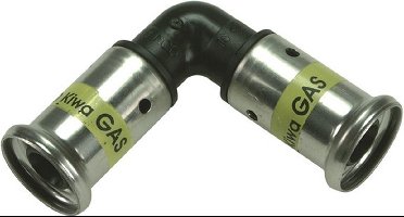 Henco bocht 90gr 1pkgas pers/pers 20x20